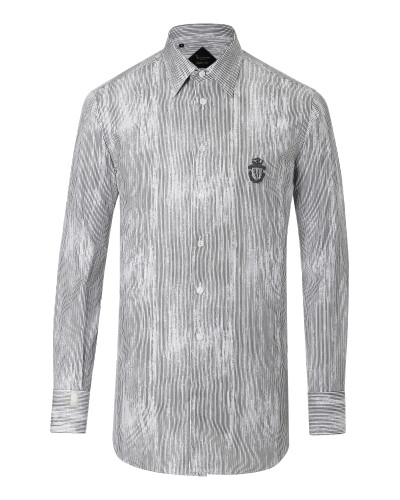 Shirt Silver Cut LS 