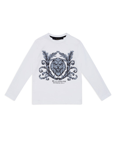 T-shirt Round Neck LS Lion