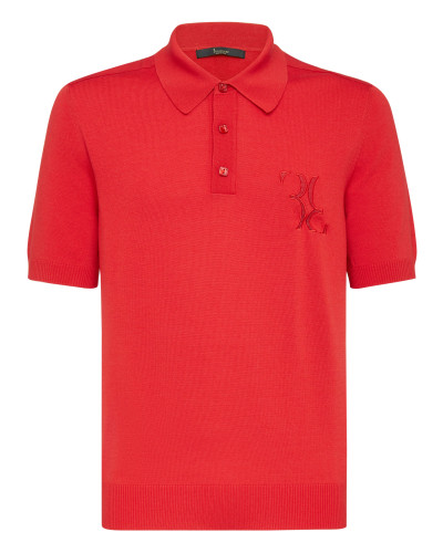 Pullover Polo-Neck SS Double B