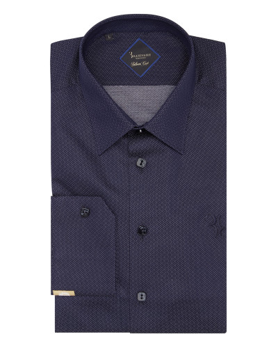 Shirt Silver Cut LS/Milano Double B