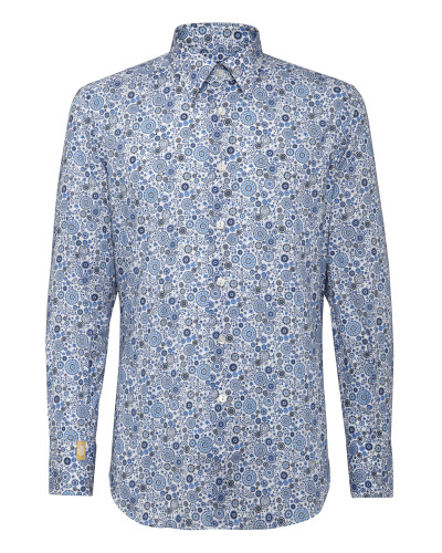 Shirt Silver Cut LS/Milano/Multi/ Original