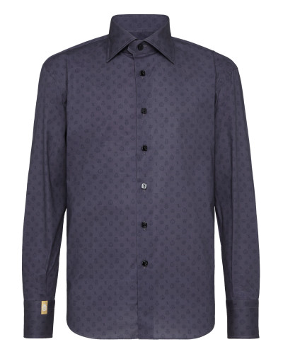 Shirt Gold Cut LS/multi Members only