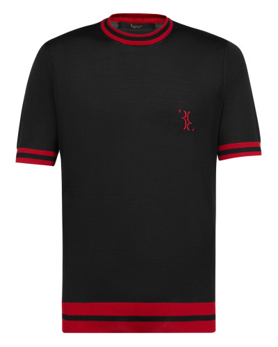 Pullover Round Neck SS Double B