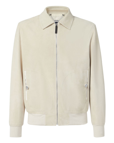 Leather Bomber Double B