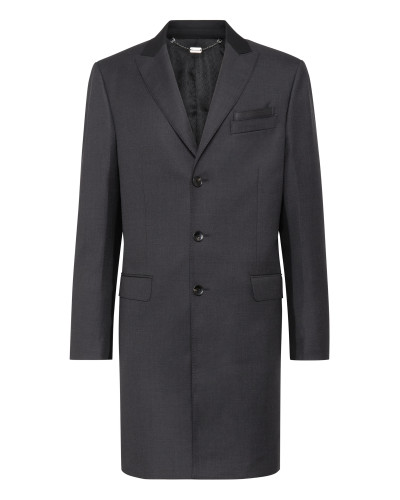 Coat Long Tailored Fit Iconic