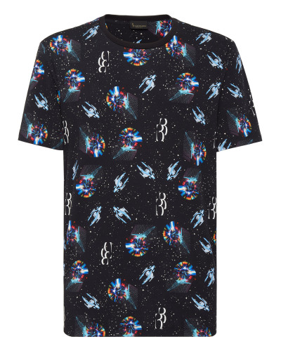T-shirt Round Neck SS Billionaire in the space