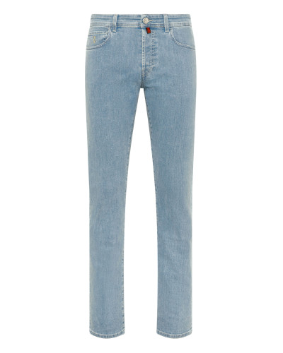 Denim Trousers Super Straight Cut Basic