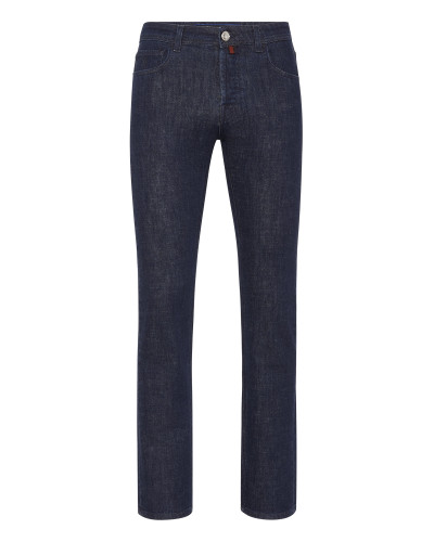Denim Trousers Super Straight Cut Basic