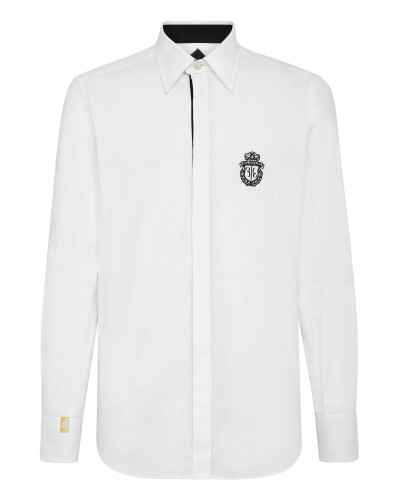 Shirt Silver Cut LS Slim Fit