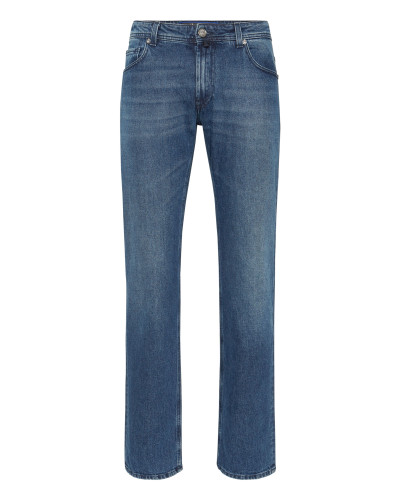 Denim Regular Fit Trousers