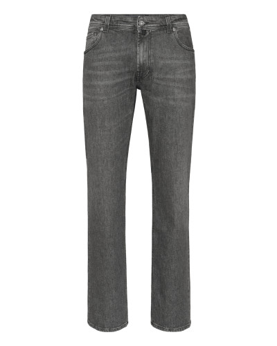 Denim Regular Fit Trousers