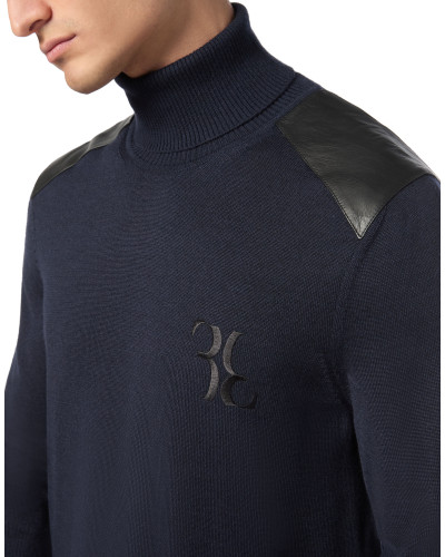 Silk/Wool Turtle Neck LS