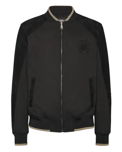 Cotton/Suede Jacket LS