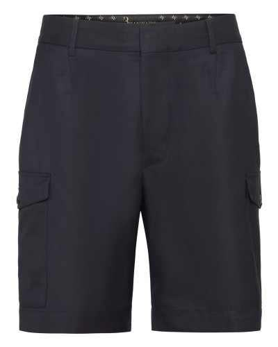 Wool Cargo Shorts