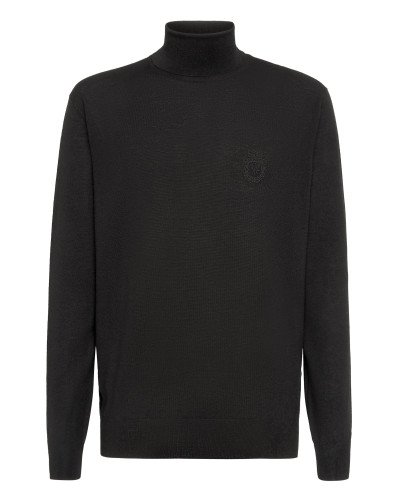 Cashmere 30 Turtle Neck LS Crest