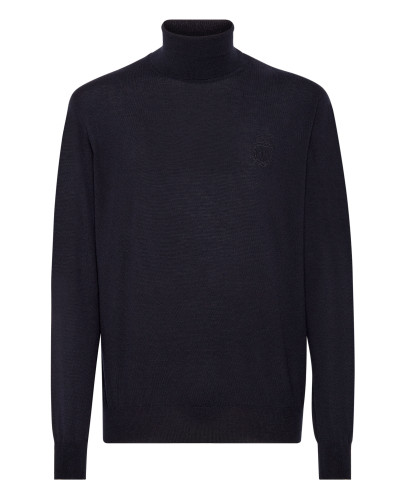 Cashmere 30 Turtle Neck LS Crest