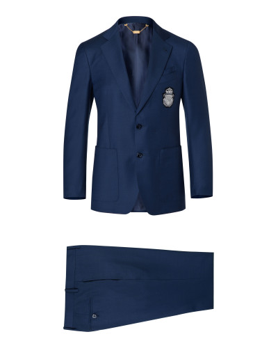 Wool Suit 2 pcs Crest