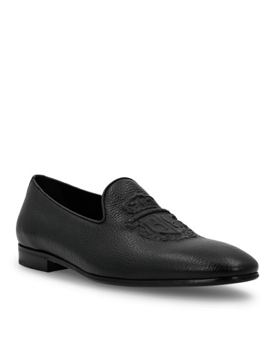 Leather Loafers Crest