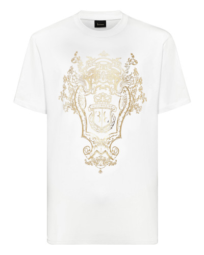 T-Shirt Round Neck Logo Crest