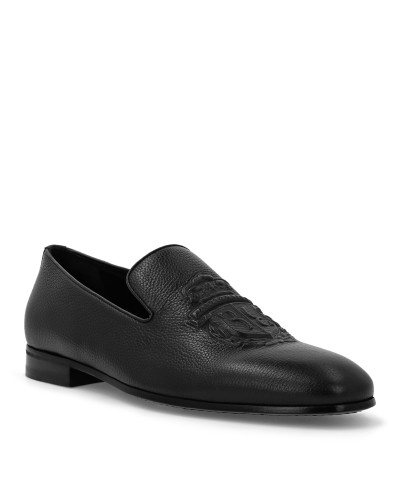 Leather Loafers Crest