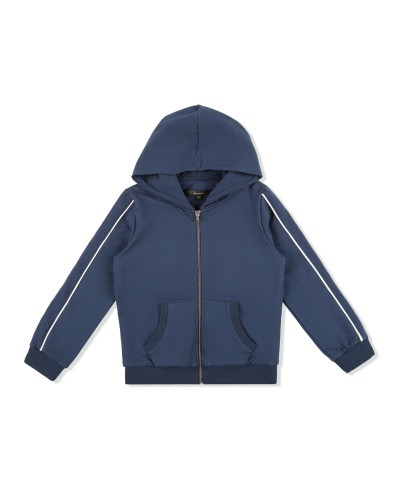Hoodie Sweatjacket Crest