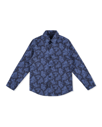 Shirt LS Paisley