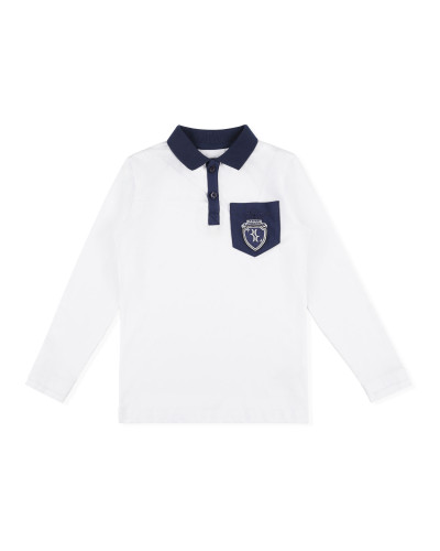 Polo shirt LS Crest