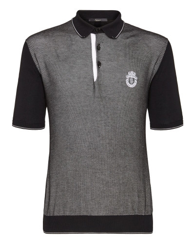 Pullover Polo-Neck SS Crest