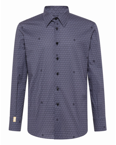 Shirt Silver Cut LS/Milano Lion