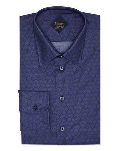 Shirt Gold Cut LS/Milano Lion