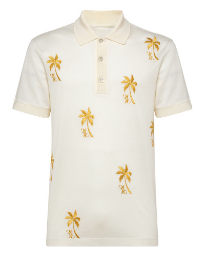 Polo shirt SS Palms