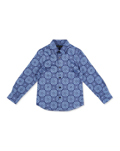 Shirt LS Paisley