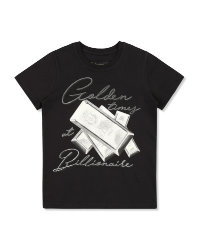 T-shirt Round Neck SS Gold