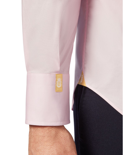 Shirt Silver Cut LS/Milano Crest