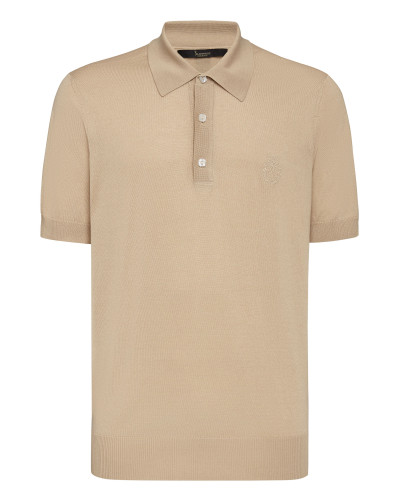 Pullover Polo-Neck SS Crest