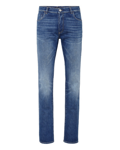 Denim Trousers Super Straight Cut Istitutional