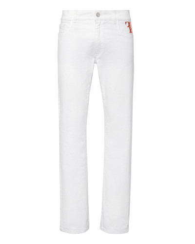 Denim Trousers Regular fit Lion