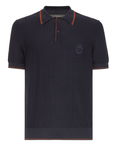 Pullover Polo-Neck SS Crest