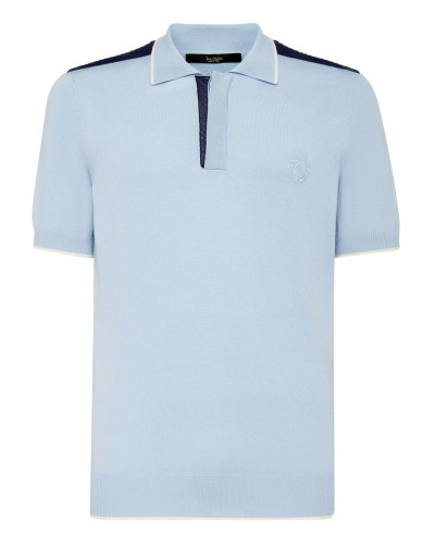 Pullover Polo-Neck SS Crest