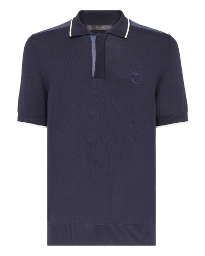 Pullover Polo-Neck SS Crest