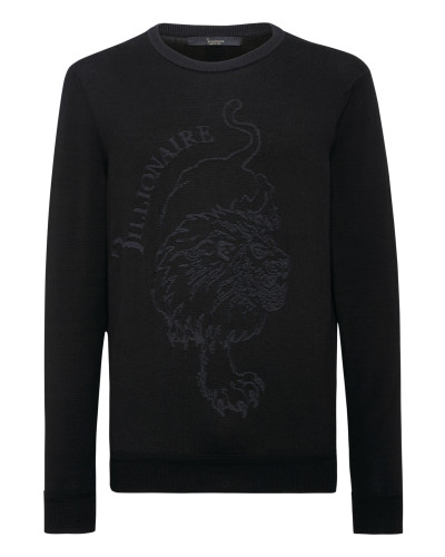 Pullover Round Neck LS Lion