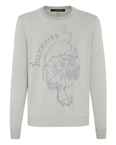 Pullover Round Neck LS Lion