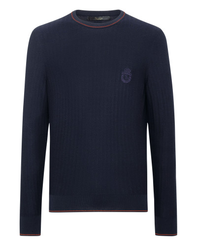 Pullover Round Neck LS Lion