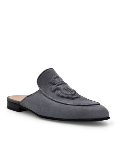 Suede Mules