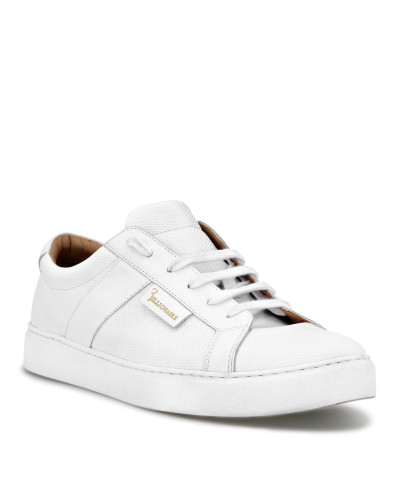 Leather Lo-Top Sneakers