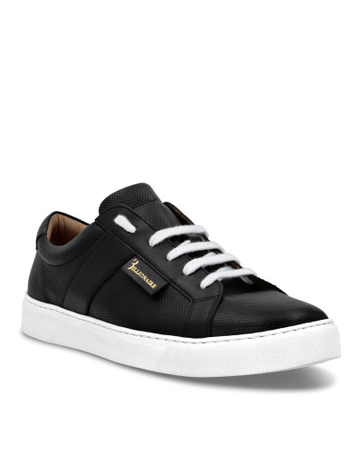 Leather Lo-Top Sneakers