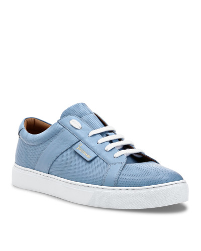 Leather Lo-Top Sneakers