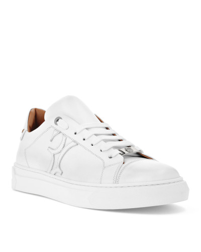 Leather Lo-Top Sneakers