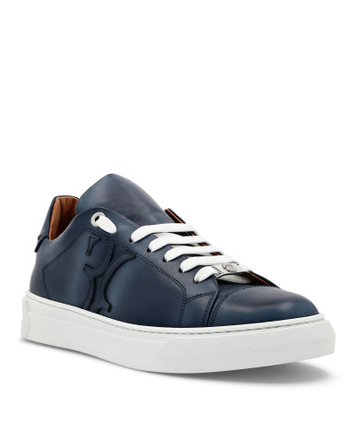Leather Lo-Top Sneakers