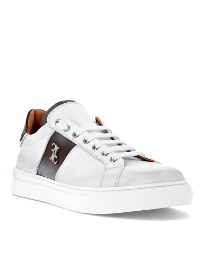 Leather Lo-Top Sneakers